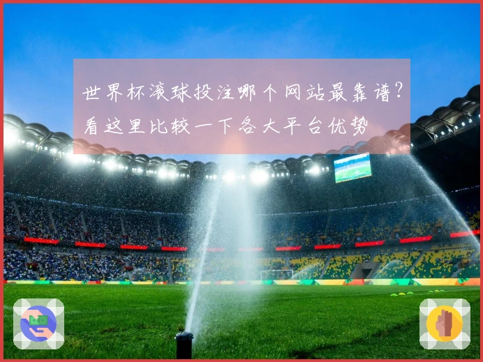 世界杯滚球投注哪个网站最靠谱？看这里比较一下各大平台优势